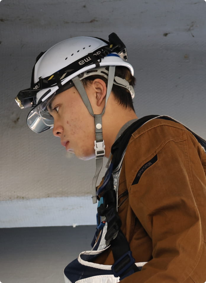 施工管理職の様子